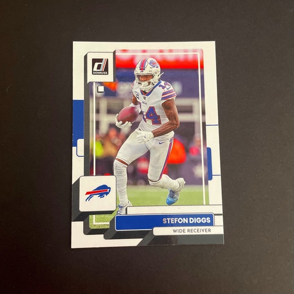 Stefon Diggs: Buffalo Bills, Wide Receiver 2022 Panini Donruss Football #113 - Picture 1 of 2